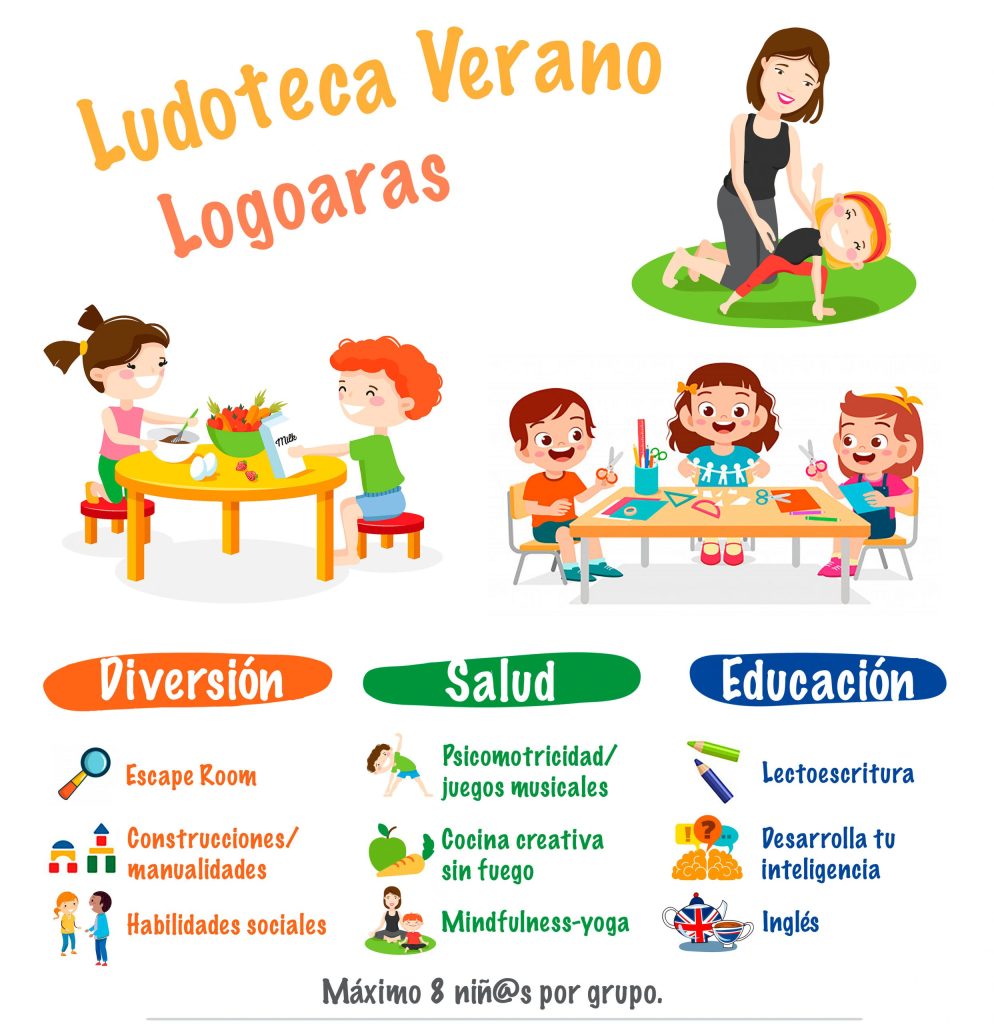 Abierto plazo de inscripción en Ludoteca de Verano Logoaras