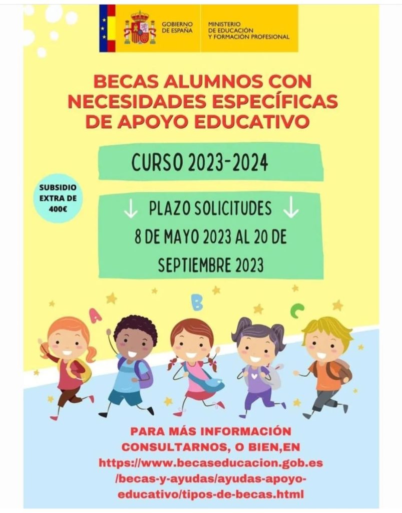BECAS NEAE 2023-2024